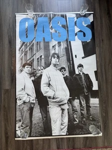 Oasis SUPER RARE HUGE 1996 UK Promo Poster 60x40 Inches, Never Been Displayed! - Picture 1 of 4