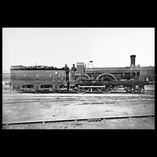Photo T.000355 STEAM LOCOMOTIVE 542 GREAT NORTHERN RAILWAY GNR TRAIN