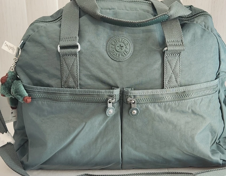 KIPLING KI2394 Navy LARGE DUFFEL TRAVEL WEEKEND BAG