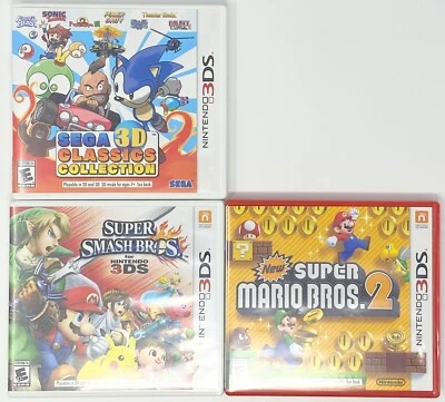 Lot of 3 Nintendo 3DS Games, including SEGA 3D Classics Collection - Image 1 of 4