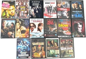20 DVD Bundle Johnny Depp Brad Pitt Set Fight Club Blow Troy Film Movie Lot 39 - Picture 1 of 19