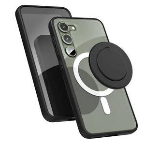 Magnetic Clear Case for Samsung Galaxy S23 with MagSafe Grip - Picture 1 of 9