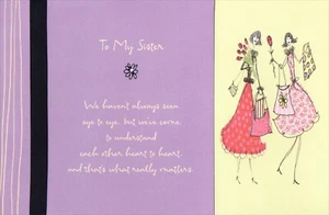 Tarjeta de FELIZ CUMPLEAÑOS SINCERA Y AMOROSA PARA HERMANA de American Greetings + Sobre - Imagen 1 de 5