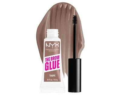 NYX The Brow Glue Instant Styler Taupe - 0.17 OZ Gel Formula Flake-resistant - Image 1 of 4
