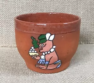 Tazza tazza El Salvador dipinta a mano arte ceramica boho sud-occidentale stravagante stravagante stravagante - Foto 1 di 6