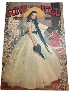 RARE Gone With The Wind Paint Book ~ Pictures of Old South Screen Play 11x15” - Picture 1 of 11