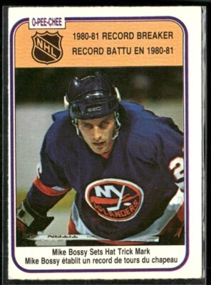 1981-82 O-Pee-Chee - Mike Bossy #390 - Image 1 of 2