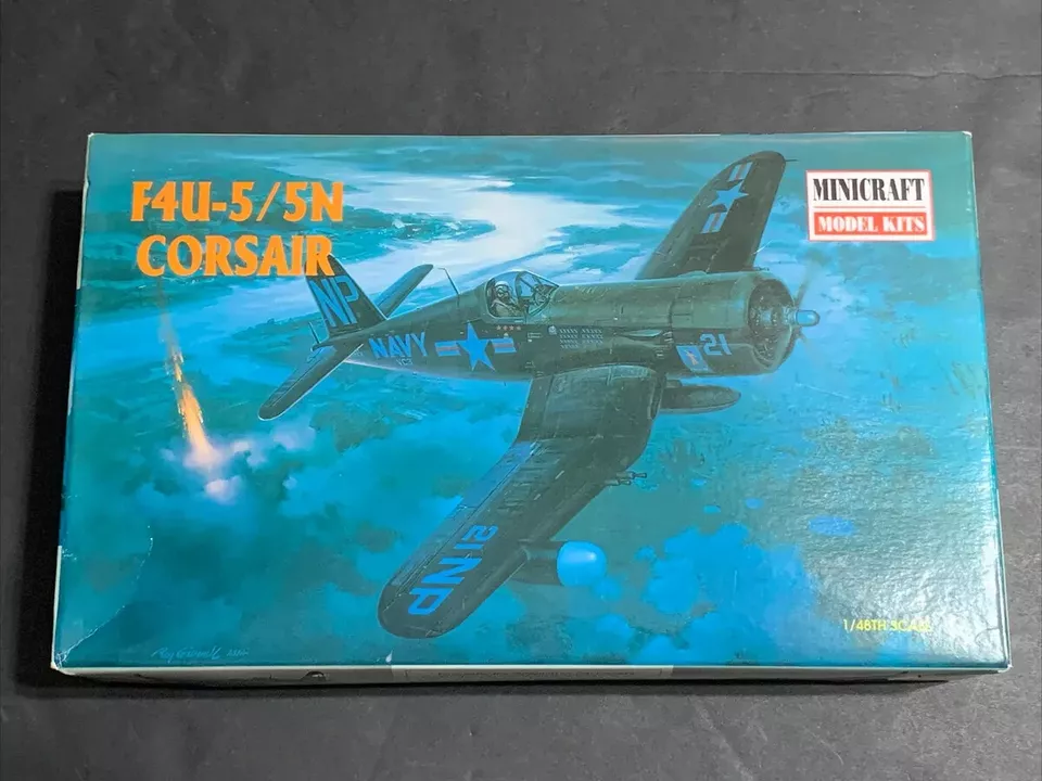 MINICRAFT F4U-5/5N CORSAIR 11617 1/48 MODEL KIT US NAVY WW2 KOREA - Image 1 of 1