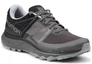 Zapatos para correr Salomon Trailster GTX para hombre negros/GRISES - 404882 talla 8 - Imagen 1 de 11
