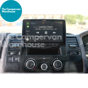 For VW Transporter Heater Controls Upgrade Dials+Adapters Black T5 T5.1 & T6 Mod - Picture 1 of 7