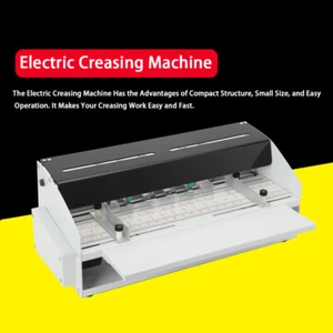 3-in-1 Electric Creasing Machine Paper Creaser Scorer Perforator Cutter for Card - Picture 1 of 12