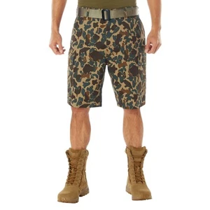 Tactical BDU Shorts Military Camo Cargo Shorts Army Fatigues Camouflage Uniform - Picture 1 of 116