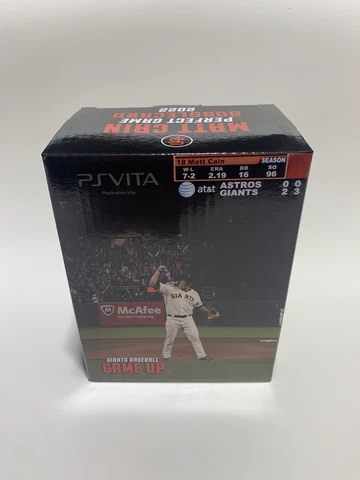 Matt Cain San Francisco Giants Perfect Game SGA Bobblehead 2022 6/12 San Jose Cover
