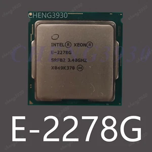 Intel Xeon E 2278g 3.4ghz 8 cores 16 threads LGA 1151 CPU processor - Picture 1 of 1