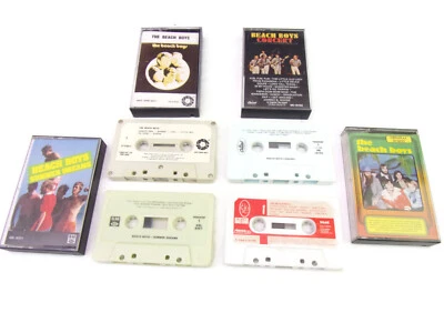 Lot Of 4 Beach Boys Cassette Tapes ~ Beach Boys Concert 20 Hits Summer Dreams ~ - Image 1 of 4