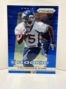 2013 Panini Prizm Prizms Blue Pulsar #288 Tavarres King