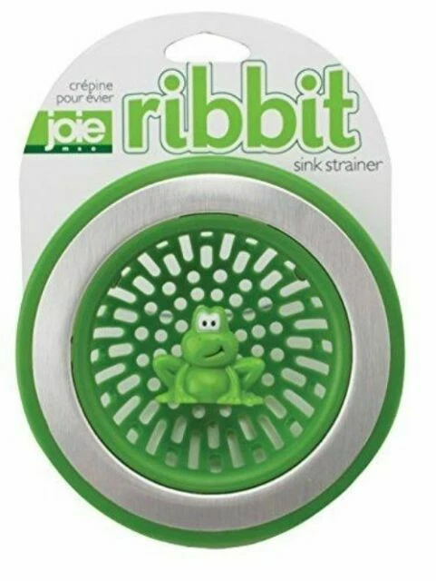 Joie MSC Ribbit Sink Strainer Basket Frog Green Drainer Kitchen Home Design Gift