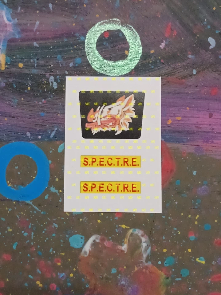 Corgi 925 A Rockets Spectre Mercedes 280L Reproduction Stickers - Image 1 of 1