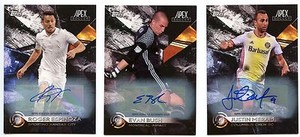 2016 Topps Apex MLS Soccer AUTO / Autograph Card  - EVAN BUSH (a)