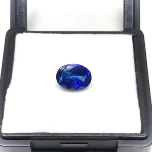 AAA Natürlich Blau Tansanit Edelstein,5.60 Karat Exzellent Oval Schliff Tansanit - Bild 1 von 5