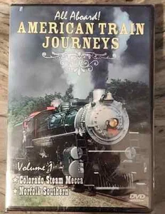 All Aboard! American Train Journeys Volume 1 (DVD, 2007) DSISC ONLY NO CASE OR - Picture 1 of 4