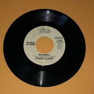 Stanley Clarke We Supply 45 rpm Epic Promo Record 19800 Vintage Vinyl 7" - Bild 1 von 2