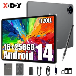 2024 Neueste Tablet 16GB RAM 256GB ROM 11 Zoll Android14 Tablet SIM2 LTE 5G.WiFi - Bild 1 von 32