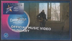 ISRAEL EUROVISIÓN 2019 #19017.18 CONCURSANTE HÚNGARO - CUBIERTA FD CONMEMORATIVA - Imagen 1 de 1