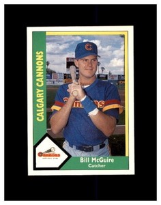 1990 CMC #14 Bill McGuire Calgary Cannons