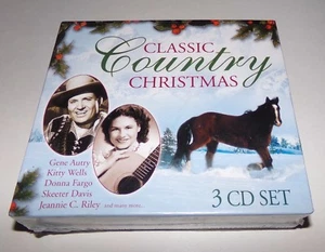 Classic Country Christmas 3 CD Set By Various Artists - Brand New Sealed - Picture 1 of 2