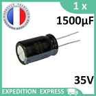 Capacitor Electrolytic 1500F 1500uF 35V Radial WH 105C Tht Chemical