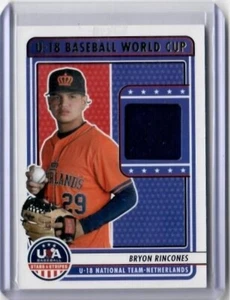 2023 Panini Stars & Stripes Bryon Rincones Netherlands World Cup Prime Card /10 - Picture 1 of 2