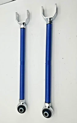 Pair of Steel Adjustable Rear Toe Arms For Camry 07-11 Lexus ES300h 350 13-18 - Image 1 of 4