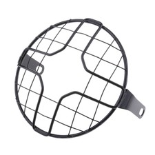 7 Inch Metal Mesh Grill Headlight Protector Guard Cover for Motorcycle ATV