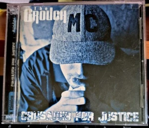 The Grouch – Crusader For Justice EX/EX CD+DVD Reissue US 2004 GRCFJCD Hip-Hop - Picture 1 of 4