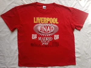 Camiseta Liverpool FC 2019 Madrid Final Liga de Europa. talla XL - Imagen 1 de 11