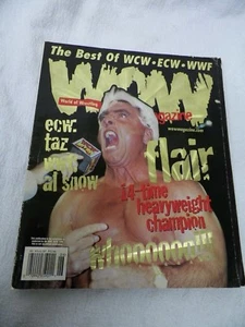 WOW Magazine  The Best Of WCW - ECW - WWF  June 1999, Vol. 1 Issue 2 Wrestling - Picture 1 of 6