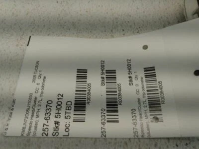 Hyundai Tucson 2005 2006 100 k velocímetro medidor cuadro de instrumentos fabricante de equipos originales 940012F10 Foto 1 de 4