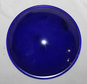 Lente azul señal esmerilada Pyrex Railroad 5-1/2" - NOS - 8 ea. para empezar - Imagen 1 de 5