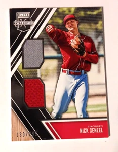 2017 Panini Elite Extra Edition Dual Materials 180/299 #18, Nick Senzel - Picture 1 of 3