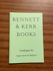 Bennett & Kerr Books - Catalogue 89 - Anglo-Saxon & Medieval - September 1999