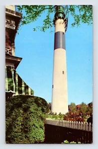 Postkarte New Jersey Atlantic City NJ Absecon Leuchtturm 1960er unbesendet Chrom - Bild 1 von 2