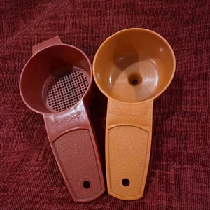 2 Stück Tupperware Mini Trichter + Sieb Utensil Gadget Set #877 #879 - Bild 1 von 8