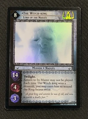 LOTR TCG FOIL The Witch-king, Lord of the Nazgul 2R85 Mines of Moria - Image 1 of 2