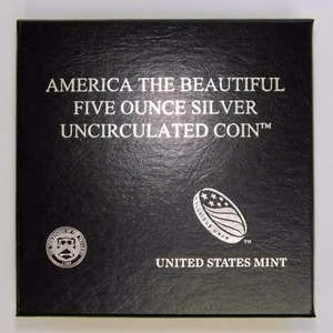2012 5oz ATB Silver Acadia National Park w/ OGP Box & COA CS - Picture 1 of 4