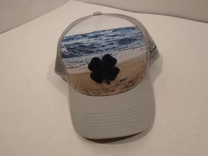 NEW Black Clover Live Lucky Hat/Cap snapback adjustable Sea sand Mesh back - Picture 1 of 5