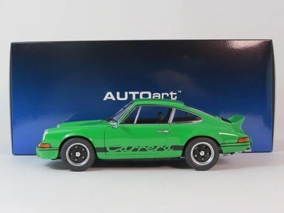 Autoart Porsche 911 Carrera RS 2.7 Vert Noir 1/18 78034 - Photo 1/3