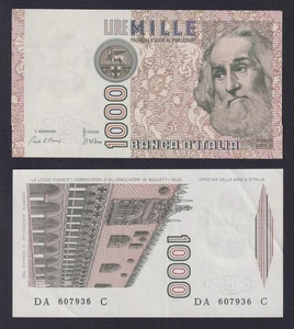 Banconota Italia 1000 lire Polo 1982 P.109a SUP/AU - Picture 1 of 2