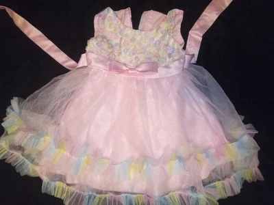 Vestido Princesa Arco Iris Talla 80 (Nuevo-Nunca Usado) Foto 1 de 4