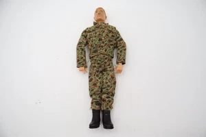 Vintage 1960s G.I. Joe Action Soldier Hasbro Figure Camo Uniform & Boots - Picture 1 of 9